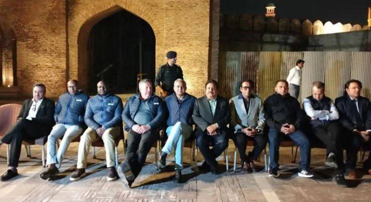 آئی سی سی اور کرکٹ بورڈز کے عہدیداران کا شاہی قلعہ کا دورہ، پاکستانی ثقافت کی تعریف کی