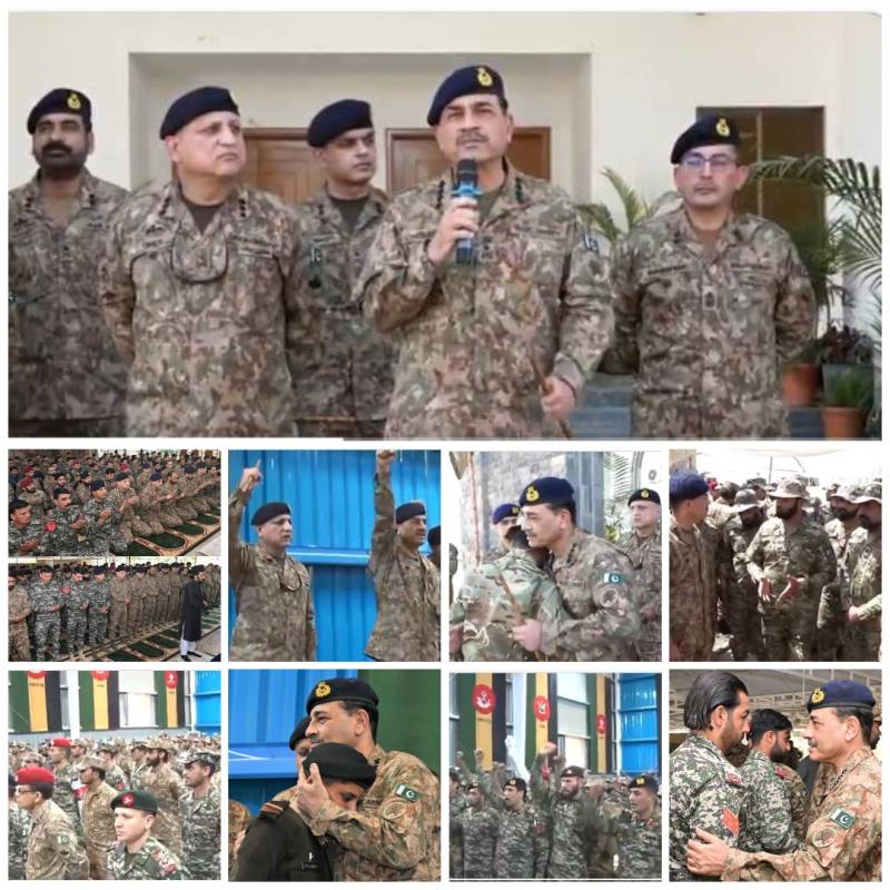 جنرل عاصم منیر کا عید الفطر کے موقع پر وانا اور ڈیرہ اسماعیل خان کا دورہ