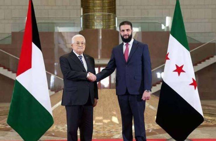 فلسطینی صدر کا اہم دورہ، شام میں فلسطینیوں کے مسائل پر توجہ