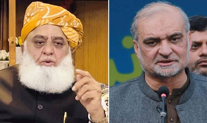 مولانا فضل الرحمٰن کی حافظ نعیم سے ملاقات، غزہ اور ملکی حالات پر بات چیت