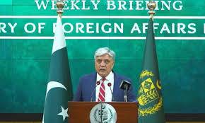 بھارت نے پانی روکا تو سخت ردعمل دیں گے، ترجمان دفتر خارجہ