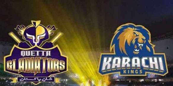 پی ایس ایل 10: کراچی کنگز کی ٹاس جیت کر کوئٹہ گلیڈی ایٹرز کو پہلے بیٹنگ کی دعوت 