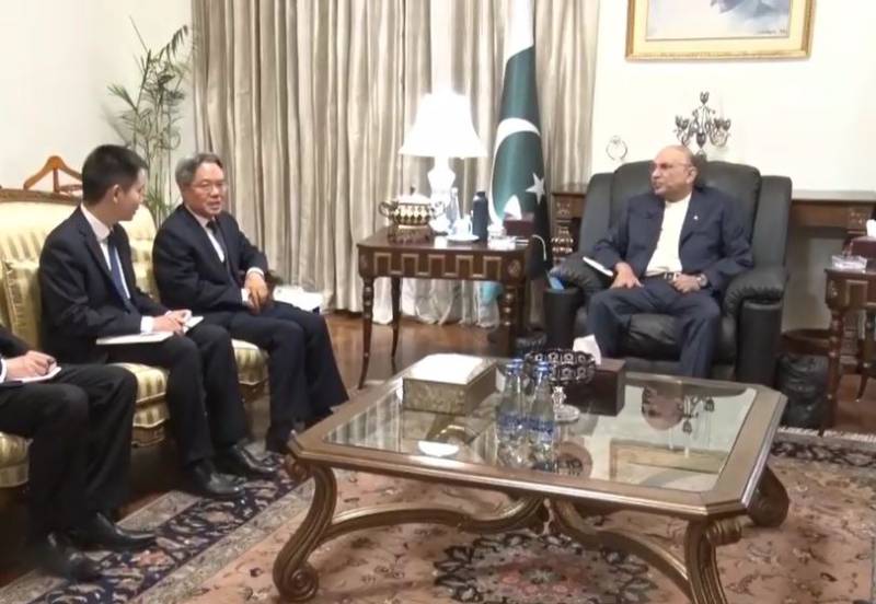 صدر مملکت سے چینی سفیرکی ملاقات ، دوطرفہ تعلقات سمیت پاک بھارت کشیدگی پر اظہار خیال 