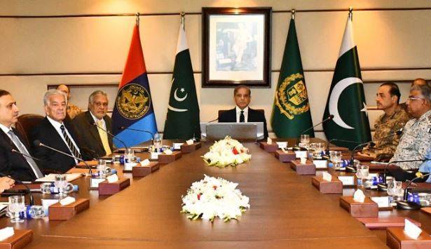 وزیراعظم کی سربراہی میں اعلیٰ سطحی سیکیورٹی بریفنگ، قومی چوکسی مزید بڑھانے پر زور