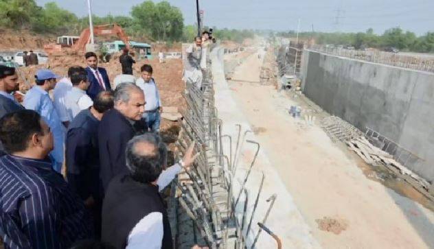 وزیر داخلہ محسن نقوی کا جناح سکوائر مری روڈ انڈر پاس کا دورہ
