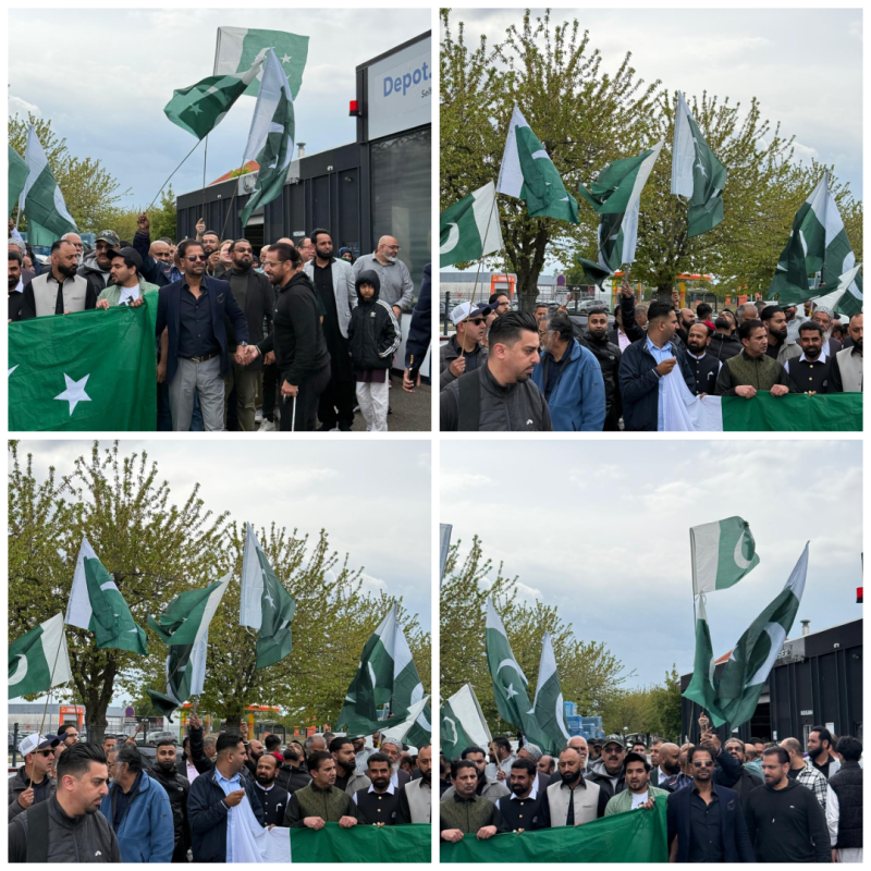 ڈنمارک میں افواجِ پاکستان سے اظہارِ یکجہتی اور یومِ تشکر کی پروقار تقریب