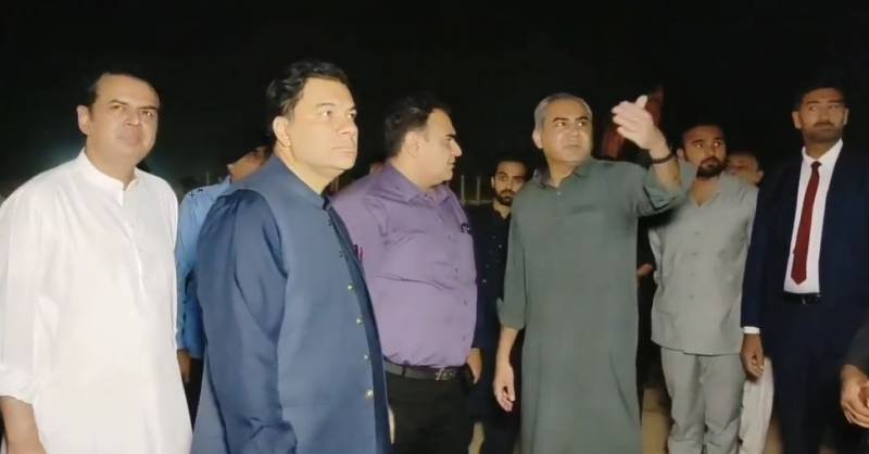 وزیرداخلہ محسن نقوی کا جناح سکوائر مری روڈ انڈر پاس پراجیکٹ کا دورہ 