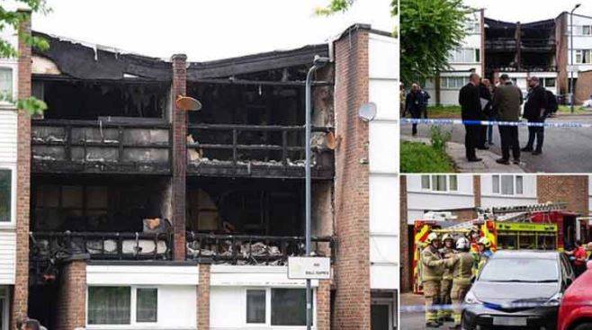 لندن میں افسوسناک واقعہ: گھر میں آگ لگنے سے پاکستانی نژاد خاندان کے 4 افراد جاں بحق