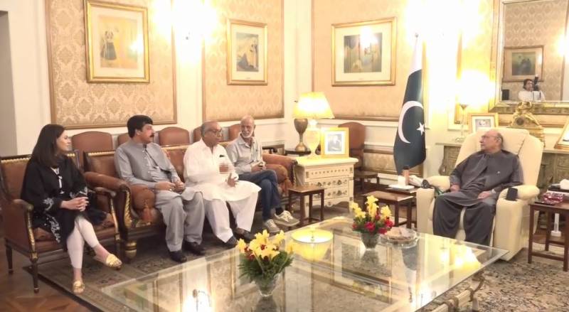 صدر آصف زرداری کی پیپلز پارٹی جنوبی پنجاب کے وفد سے ملاقات، مسائل کے حل کے لیے مل کر چلنے پر زور