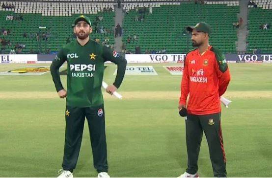 دوسرا ٹی20: پاکستان نے بنگلہ دیش سے ٹاس جیت کر پہلے بیٹنگ کا فیصلہ کر لیا