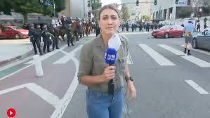 لاس اینجلس میں مظاہروں کی رپورٹنگ کے دوران آسٹریلوی صحافی زخمی