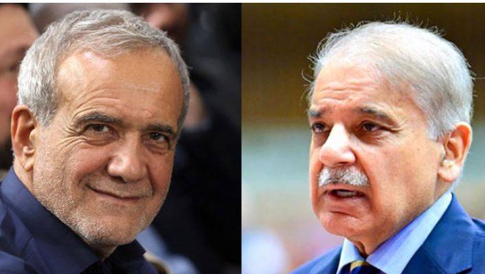  وزیراعظم شہباز شریف کا ایرانی صدر کو ٹیلیفون : پاکستان کی ایران سے یکجہتی، اسرائیلی جارحیت کی شدید مذمت