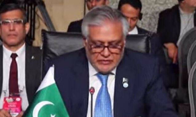 او آئی سی اجلاس :اسرائیلی جارحیت مشرقِ وسطیٰ کے امن کے لیے سنگین خطرہ ہے: اسحٰق ڈار