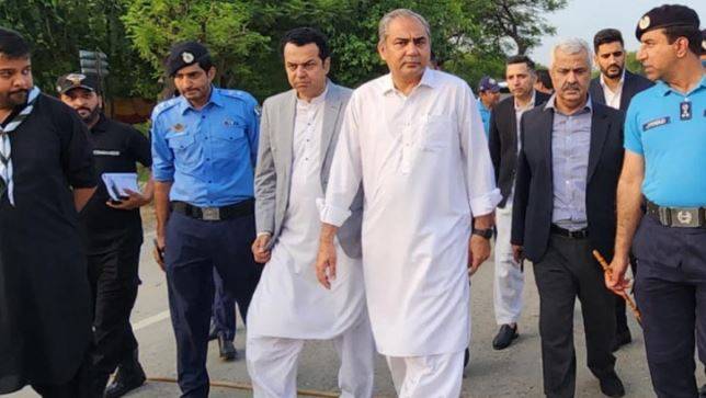 وزیر داخلہ محسن نقوی کا ماڈل جیل کا دورہ، تعمیراتی کاموں کا جائزہ