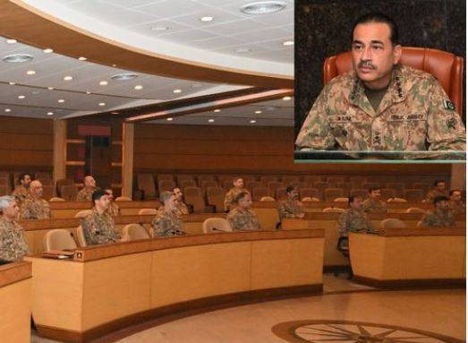 کور کمانڈرز کانفرنس، بھارتی پراکسیز کے خلاف مؤثر کارروائیاں جاری رکھنے کا عزم