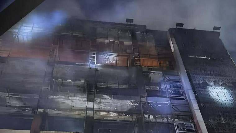 عراق کے شہر الکوت میں شاپنگ سینٹر میں آگ، 60 افراد جاں بحق