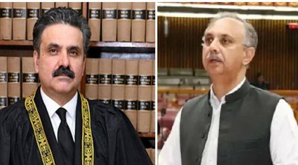 اسلام آباد میں گرفتاری کا خدشہ، عمر ایوب کا چیف جسٹس سے پشاور میں ملاقات کا مطالبہ
