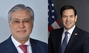 اسحاق ڈار اور امریکی وزیر خارجہ مارکو روبیو کے درمیان فون پر گفتگو، خطے کی صورتحال پر تبادلہ خیال