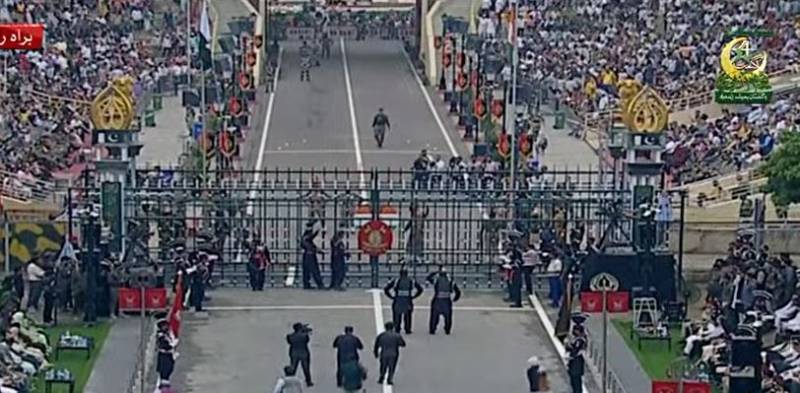 واہگہ بارڈر پر یومِ آزادی کی شاندار تقریب، وطن سے محبت کا بھرپور اظہار