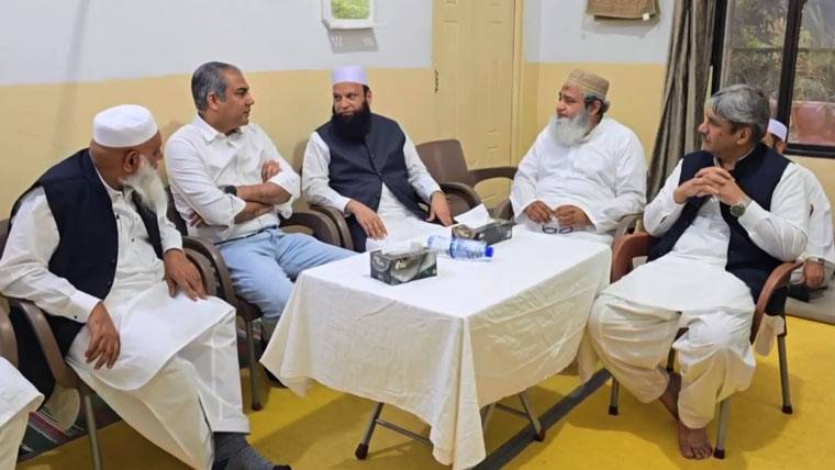 وزیر داخلہ محسن نقوی کا تبلیغی مرکز رائیونڈ کا دورہ، عالمی اجتماع کے انتظامات پر بات چیت