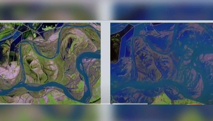 سپارکو نے سیلاب زدہ علاقوں کی سیٹلائٹ تصاویر جاری کر دیں