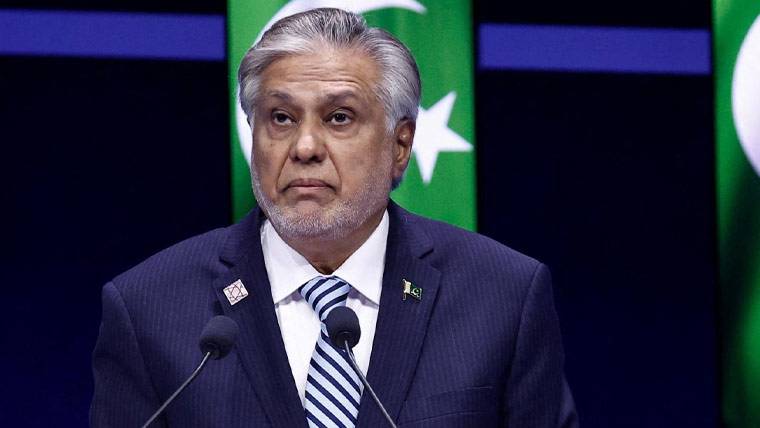 عالمی امن کو کشمیر و فلسطین جیسے تنازعات سے خطرہ ہے، پاکستان پرامن حل چاہتا ہے: اسحاق ڈار