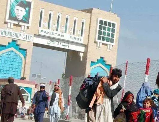 چمن بارڈر سے افغان پناہ گزینوں کی واپسی بحال
