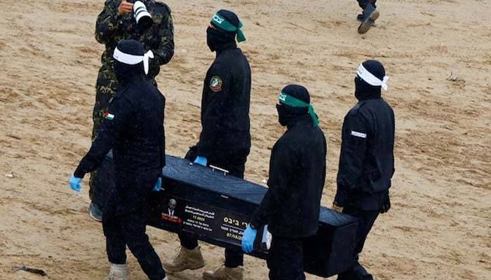 حماس نے مزید 4 ہلاک یرغمالیوں کی لاشیں اسرائیل کے حوالے کر دیں