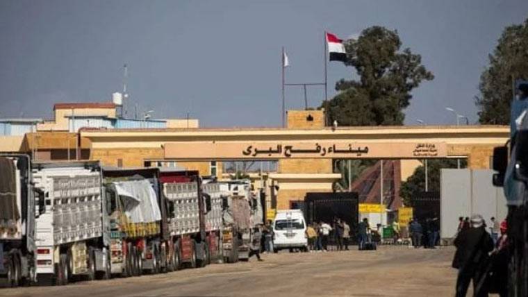 اسرائیل کا غزہ اور مصر کے درمیان رفح بارڈر بند رکھنے کا فیصلہ 