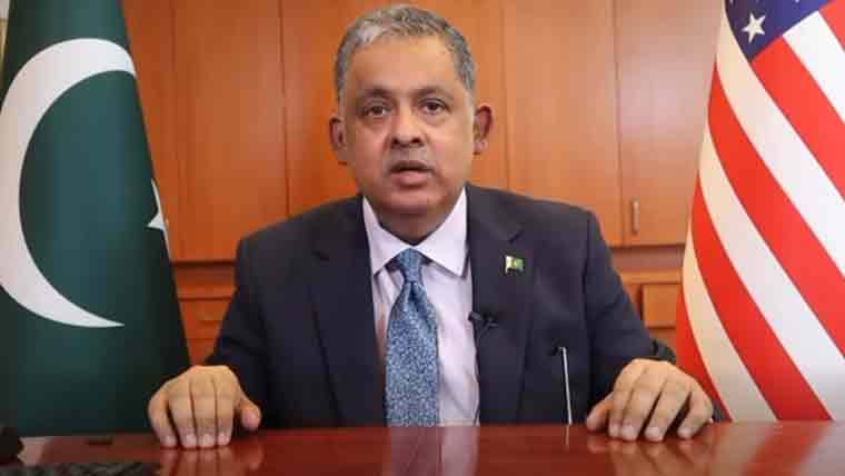 پاکستان چین اور امریکا کے درمیان تعمیری کردار ادا کرنے کے لیے تیار ہے: رضوان سعید شیخ