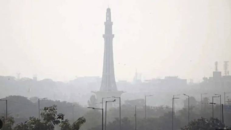 لاہور اور پنجاب میں فضائی آلودگی کی شدت برقرار، شہریوں کو ماسک پہننے کی ہدایت