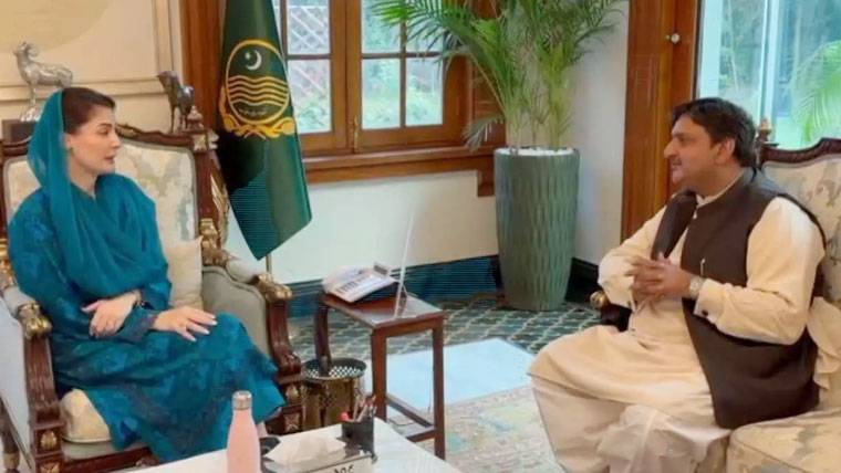 وزیراعلیٰ پنجاب مریم نواز شریف اور سپیکر پنجاب اسمبلی ملک احمد خان کی ملاقات، سیاسی اور انتظامی امور پر گفتگو