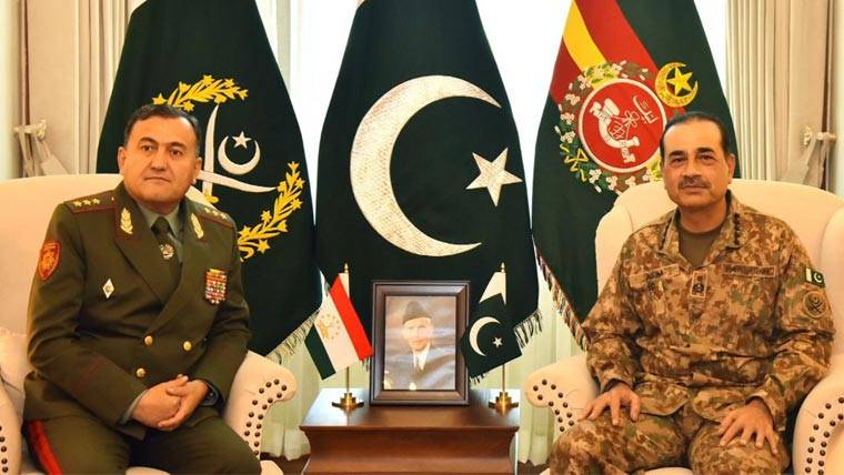 تاجکستان کے وزیر دفاع کا جی ایچ کیو راولپنڈی کا دورہ، دفاعی تعاون بڑھانے پر اتفاق