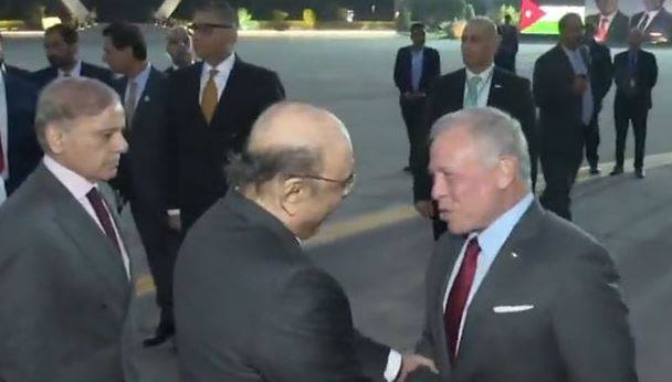 شاہ عبد اللہ دوم کی پاکستان آمد، دو روزہ سرکاری دورے کا آغاز