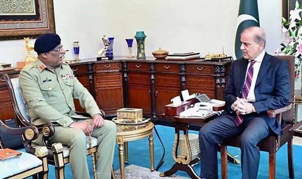 وزیراعظم سے الوداعی ملاقات ، جنرل ساحر شمشاد مرزا کی خدمات کو سراہا گیا