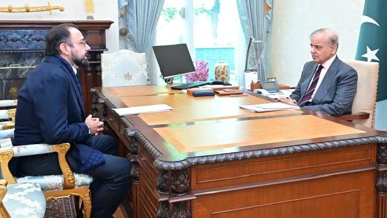 وزیراعظم شہباز شریف سے چودھری سالک حسین اور شمشیر علی مزاری کی ملاقاتیں