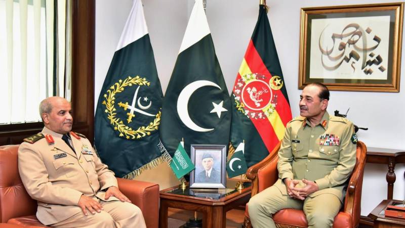 لیفٹیننٹ جنرل فہد بن سعود الجزہانی کی جی ایچ کیو آمد، علاقائی سیکیورٹی پر بات چیت