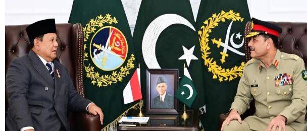 پاکستان اور انڈونیشیا کے درمیان دفاعی تعاون پر تبادلہ خیال