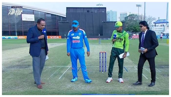 انڈر 19 ایشیا کپ: پاکستان نے بھارت کے خلاف ٹاس جیت کر فیلڈنگ کا فیصلہ کر لیا