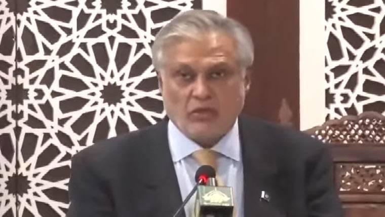  بھارتی اقدامات سے پاکستان کی غذائی سلامتی کو خطرہ لاحق ہے، اسحاق ڈار 
