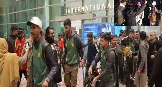 پاکستان کی انڈر 19 کرکٹ ٹیم کی شاندار فتح کے بعد وطن واپسی
