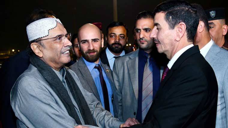 صدر آصف علی زرداری کا عراق کا سرکاری دورہ مکمل، وطن واپس پہنچ گئے