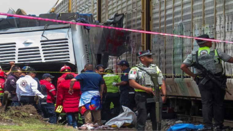 جنوبی میکسیکو میں ٹرین کا افسوسناک حادثہ، 13 ہلاک، متعدد زخمی