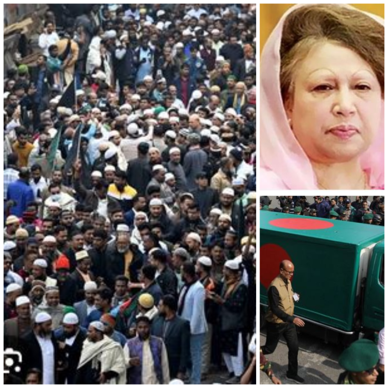 سابق بنگلہ دیشی وزیرِ اعظم خالدہ ضیا کی ڈھاکہ میں نمازِ جنازہ، عوام اور عالمی شخصیات کی بھرپور شرکت