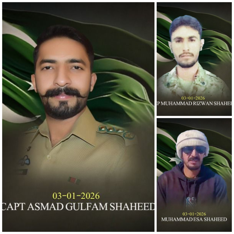 استور: برزل ٹاپ پر برفانی تودے گرنے سے 3 سکیورٹی اہلکار شہید