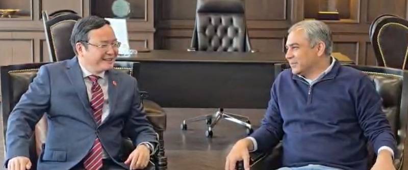 محسن نقوی سے چین کے قونصل جنرل کی ملاقات، پاک-چین تعلقات پر تبادلہ خیال