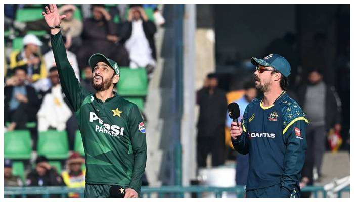 وائٹ واش کا ہدف: آسٹریلیا کے خلاف ٹاس جیت کر پاکستان کا بیٹنگ کا فیصلہ