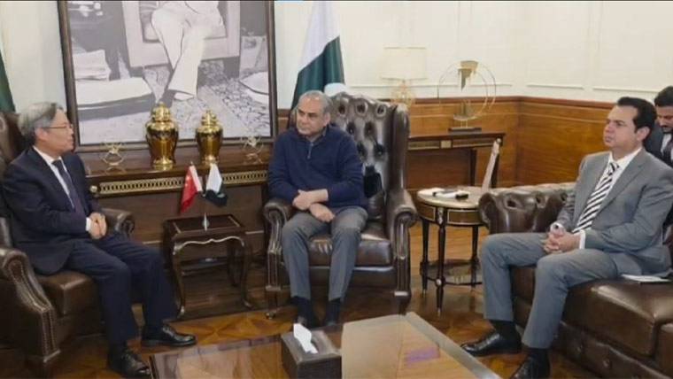 چینی سفیر کا وزارت داخلہ کا دورہ، بلوچستان میں دہشت گردی کی مذمت اور پاکستان کے ساتھ یکجہتی کا اظہار