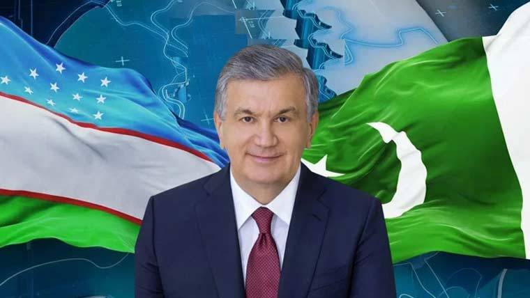 ازبکستان کے صدر شوکت مرزیا یوف اپنے 2 روزہ سرکاری دورے پر آج پاکستان پہنچیں گے