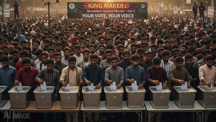 بنگلہ دیش کے اہم انتخابات، جین زی کو 